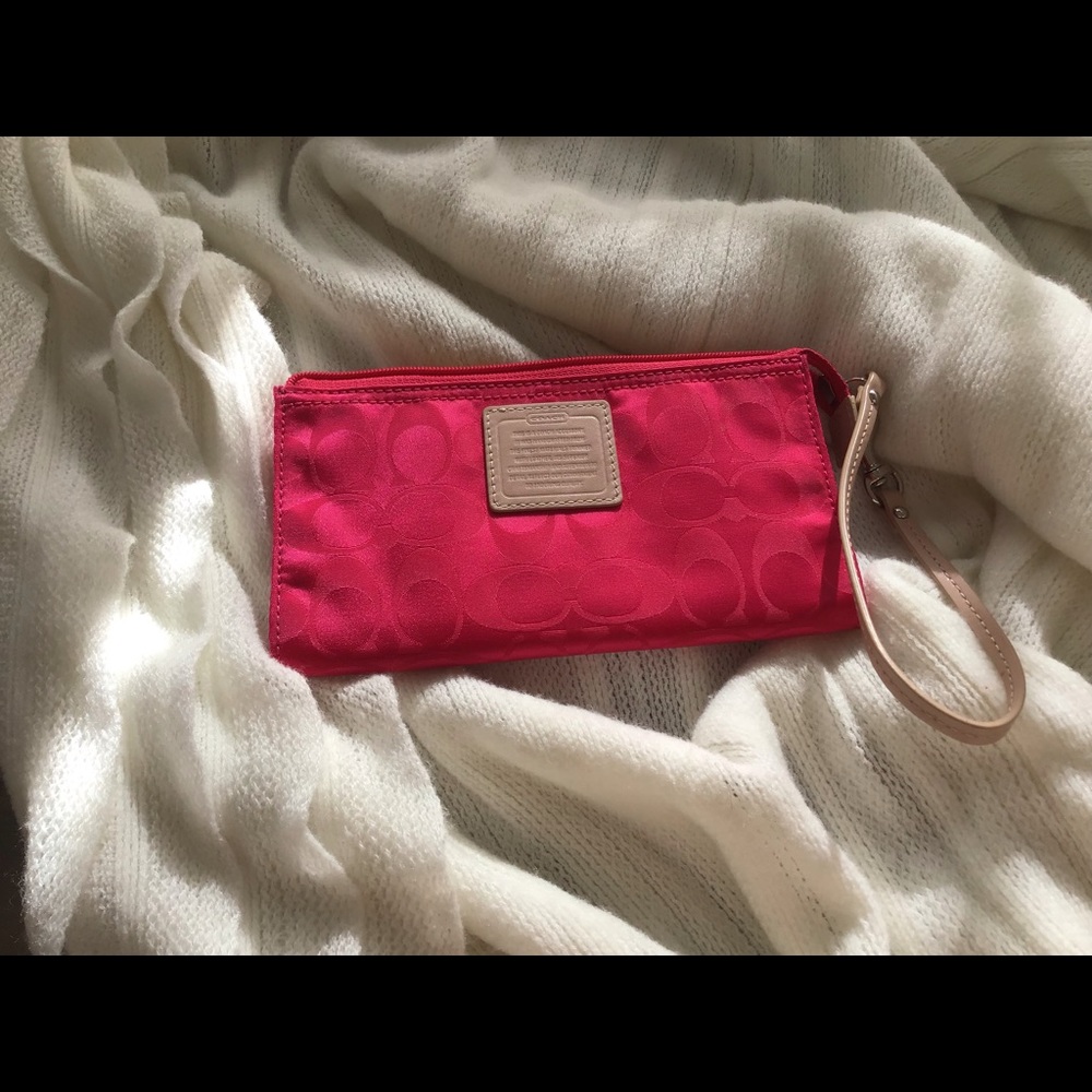Coach wristlet